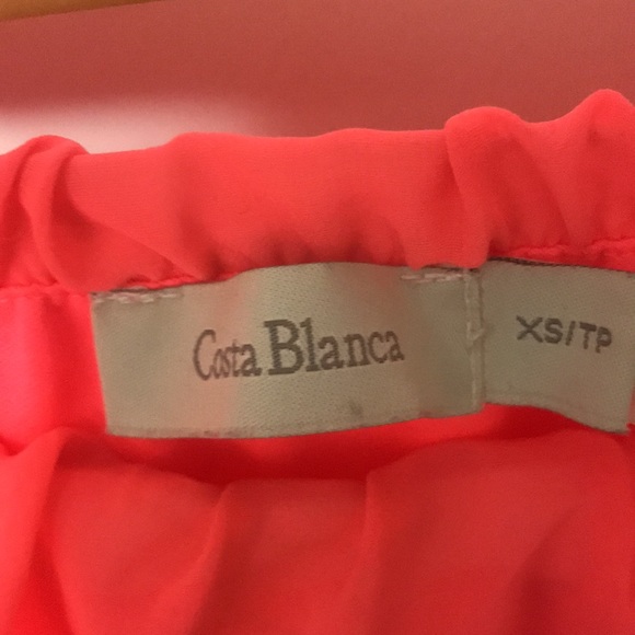 Pink Costa Blanca strapless dress - Picture 4 of 4